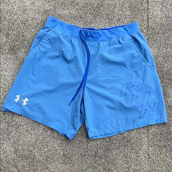 Under Armour Men's Athletic Shorts in Blue - Picture 1 of 5